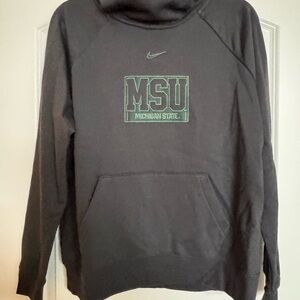 Nike Black & Green MSU Sweatshirt